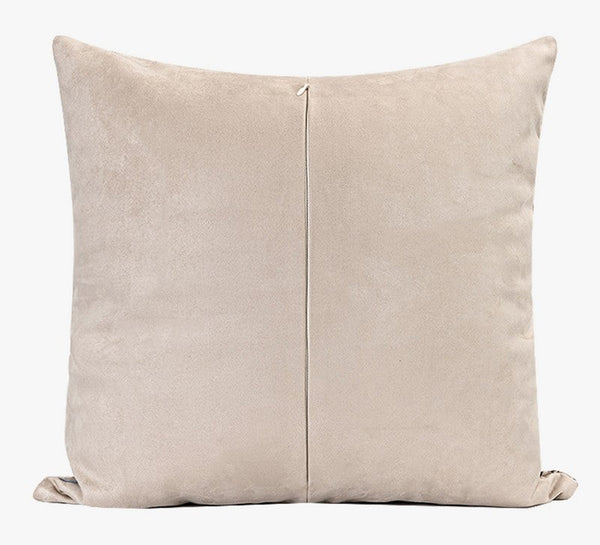 Simple Modern Sofa Throw Pillows, Beige Contemporary Throw Pillow for Living Room, Modern Decorative Throw Pillows for Couch-Grace Painting Crafts