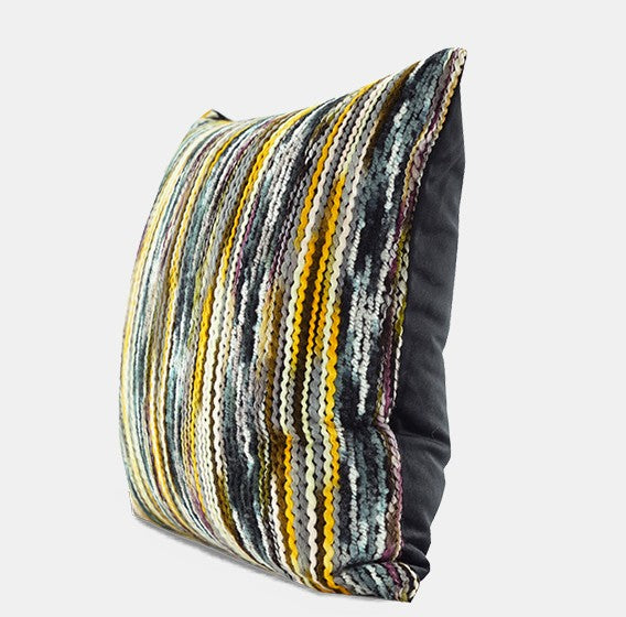 Modern Square Throw Pillows for Couch, Colorful Decorative Throw Pillows, Large Abstract Contemporary Throw Pillow for Interior Design-Grace Painting Crafts