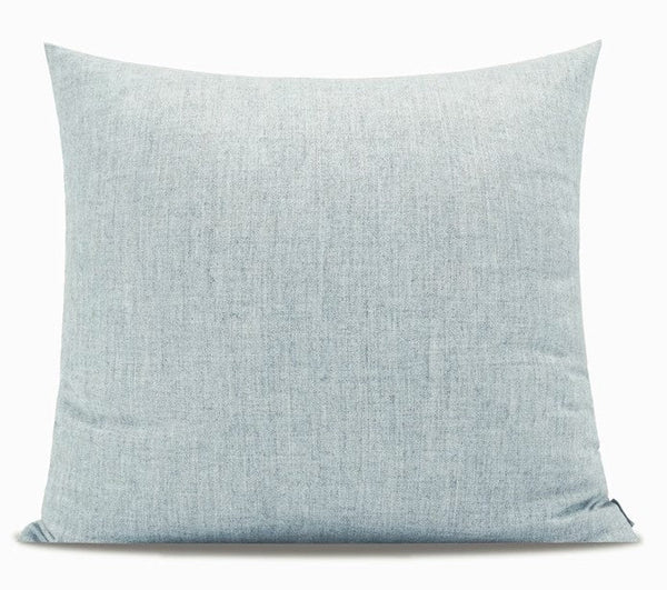 Modern Sofa Pillows, Geometric Blue Decorative Throw Pillows, Contemporary Square Modern Throw Pillows for Couch, Abstract Throw Pillow for Interior Design-Grace Painting Crafts