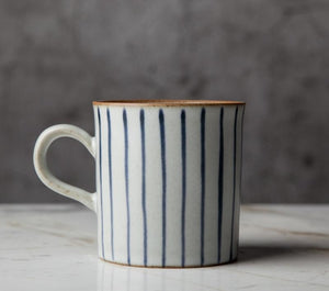 Latte Coffee Mug, Large Capacity Coffee Cup, Pottery Tea Cup, Handmade Pottery Coffee Cup-Grace Painting Crafts