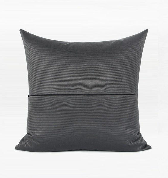 Modern Sofa Pillows, Dark Gray Throw Pillows, Decorative Pillows for Couch, Simple Modern Pillows, Contemporary Throw Pillows-Grace Painting Crafts