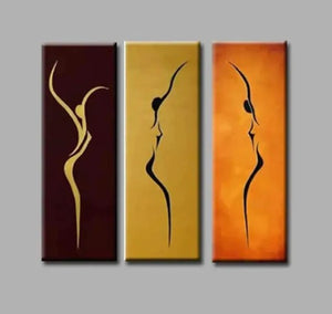 Simple Painting Ideas for Living Room, Hand Painted Wall Art, Acrylic Painting on Canvas, Bedroom Canvas Paintings, Buy Wall Art Online-Grace Painting Crafts