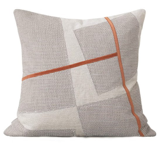 Contemporary Throw Pillows for Interior Design, Modern Decorative Pillows for Sofa, Modern Throw Pillows for Couch, Simple Modern Sofa Pillows-Grace Painting Crafts