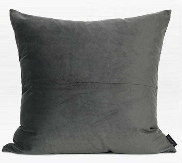 Modern Sofa Pillow, Modern Throw Pillows, Blue Decorative Pillow, Square Pillow, Throw Pillow for Living Room-Grace Painting Crafts