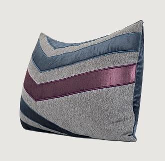Purple Gray Decorative Pillows for Couch, Large Modern Throw Pillows, Modern Sofa Pillows, Contemporary Throw Pillows for Living Room-Grace Painting Crafts
