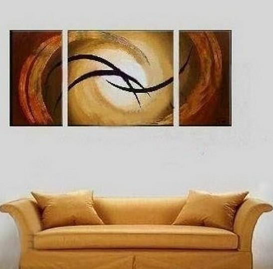 Wall Art, Abstract Art, Abstract Painting, Canvas Painting, Large Oil Painting, Living Room Wall Art, Modern Art, 3 Piece Wall Art, Huge Art-Grace Painting Crafts