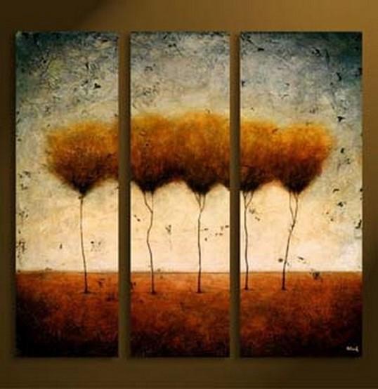 Tree of Life Painting, Abstract Art, Canvas Painting, Abstract Painting, Acrylic Art, 3 Piece Canvas Art-Grace Painting Crafts