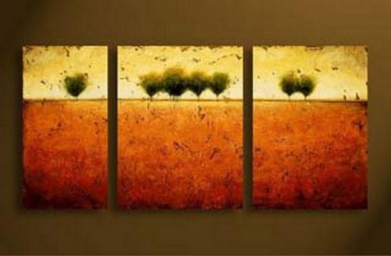 3 Piece Acrylic Painting, Tree of Life Painting, Buy Art Online, Landscape Painting on Canvas, Landscape Painting for Bedroom-Grace Painting Crafts