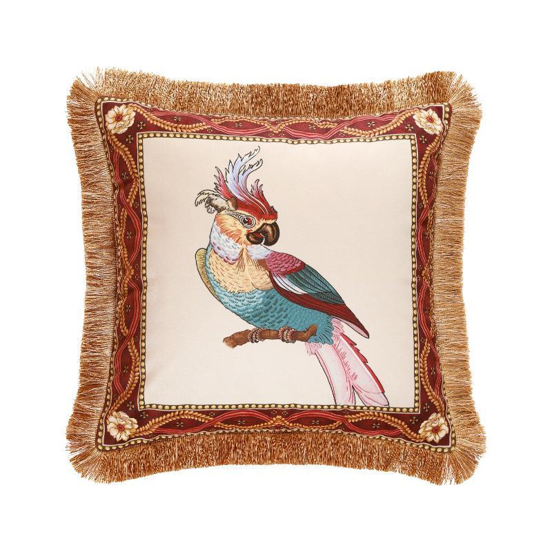 Decorative Throw Pillows, Bird Pattern Pillow Covers, Sofa Throw Pillows, Pillow Cases, Throw Pillows for Couch-Grace Painting Crafts