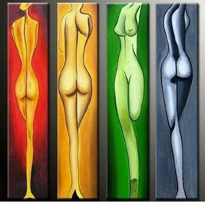 Painting for Sale, Abstract Wall Art, Abstract Figure Painting, Bedroom Wall Art, Modern Art, Extra Large Wall Art, Contemporary Art, Modern Art-Grace Painting Crafts