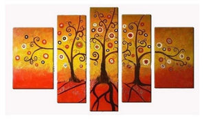 Tree of Life Painting, Acrylic Art, Abstract Painting, Canvas Painting, Wall Art, Large Abstract Art, Acrylic Art, Bedroom Wall Art-Grace Painting Crafts