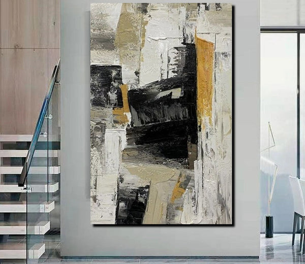 Paintings for Living Room, Modern Paintings, Simple Modern Art, Abstract Acrylic Painting, Contemporary Paintings, Buy Paintings Online-Grace Painting Crafts