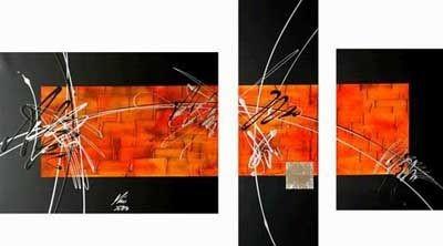 Dining Room Wall Art Paintings, Modern Art on Canvas, Modern Abstract Painting, Abstract Canvas Painting, Large Painting for Sale-Grace Painting Crafts