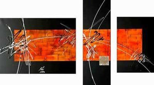Dining Room Wall Art Paintings, Modern Art on Canvas, Modern Abstract Painting, Abstract Canvas Painting, Large Painting for Sale-Grace Painting Crafts