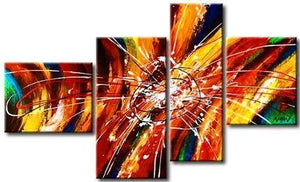 Living Room Wall Art Paintings, Abstract Acrylic Painting, Extra Large Painting on Canvas, Large Wall Hanging for Living Room, Large Abstract Artwork-Grace Painting Crafts