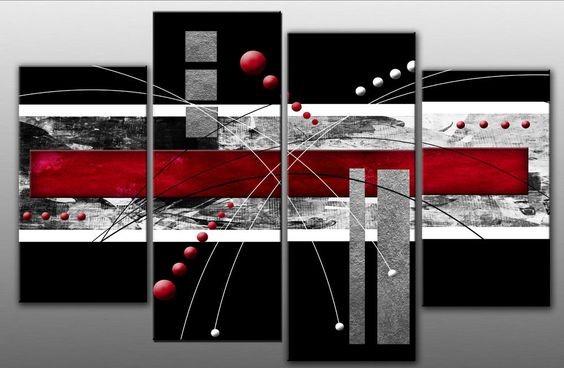 Bedroom Wall Art, Extra Large Wall Art, Black Abstract Art, Large Painting, Modern Art, Painting for Sale-Grace Painting Crafts