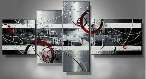 Abstract Canvas Wall Art Paintings, Extra Large Painting for Living Room, Modern Paintings for Sale, Buy Contemporary Artwork-Grace Painting Crafts
