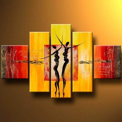 Abstract Art of Love, Simple Modern Art, Acrylic Canvas Painting, Modern Acrylic Paintings, Abstract Painting for Bedroom-Grace Painting Crafts