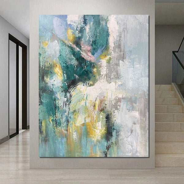 Simple Modern Art, Simple Abstract Canvas Painting, Modern Paintings for Living Room, Contemporary Acrylic Paintings, Large Wall Art Paintings-Grace Painting Crafts