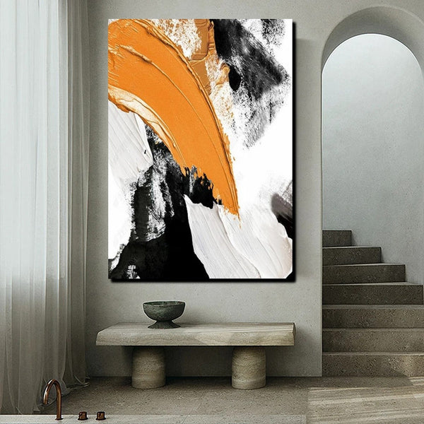 Large Abstract Paintings, Large Paintings for Living Room, Simple Modern Art, Modern Canvas Painting, Contemporary Acrylic Wall Art Ideas-Grace Painting Crafts