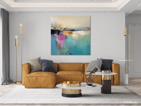 Large Paintings for Living Room, Modern Wall Art Paintings, Large Original Art, Buy Wall Art Online, Contemporary Acrylic Painting on Canvas-Grace Painting Crafts