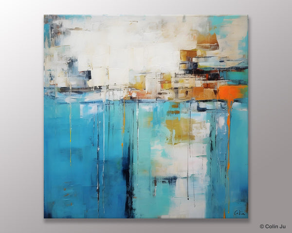 Abstract Painting on Canvas, Original Abstract Wall Art for Sale, Contemporary Acrylic Paintings, Extra Large Canvas Painting for Bedroom-Grace Painting Crafts