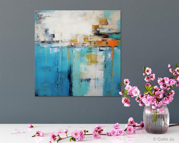 Abstract Painting on Canvas, Original Abstract Wall Art for Sale, Contemporary Acrylic Paintings, Extra Large Canvas Painting for Bedroom-Grace Painting Crafts