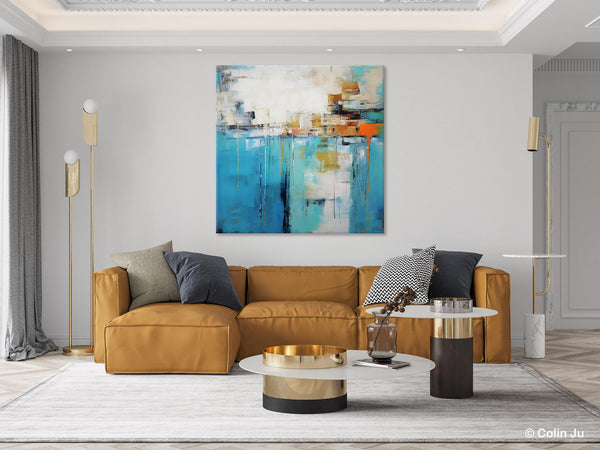 Abstract Painting on Canvas, Original Abstract Wall Art for Sale, Contemporary Acrylic Paintings, Extra Large Canvas Painting for Bedroom-Grace Painting Crafts