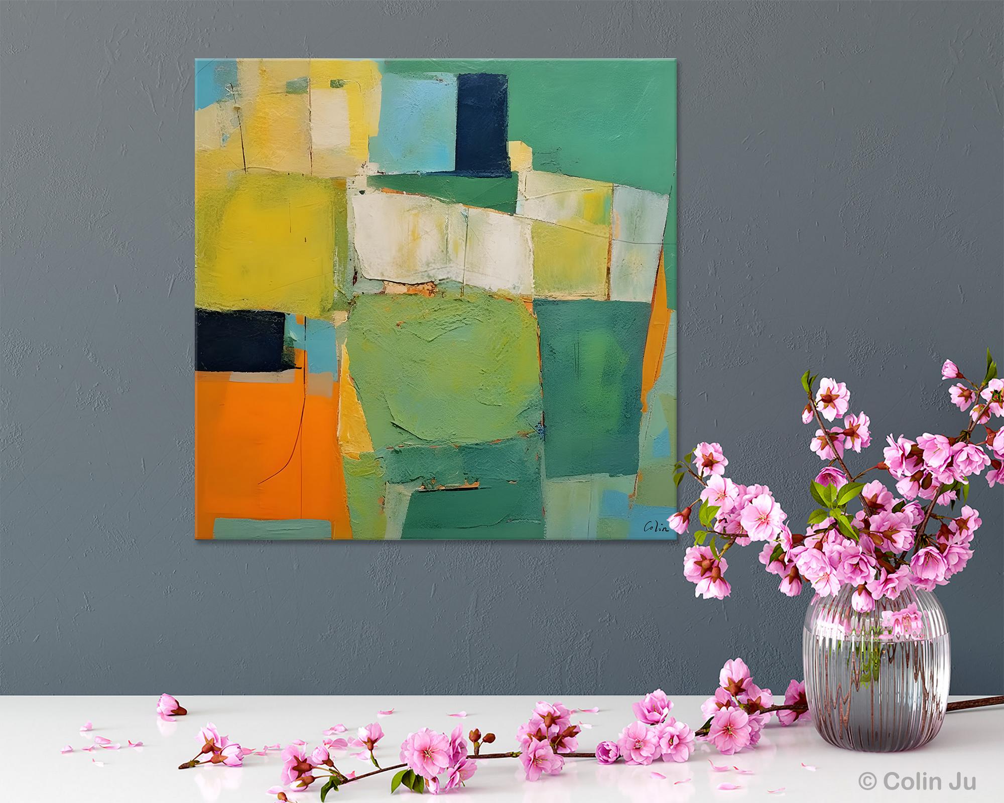 Large Wall Art Painting for Bedroom, Oversized Abstract Wall Art Paintings, Original Canvas Artwork, Contemporary Acrylic Painting on Canvas-Grace Painting Crafts