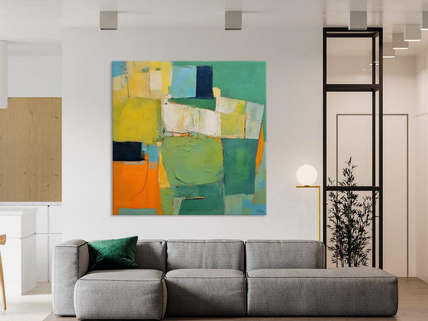 Large Wall Art Painting for Bedroom, Oversized Abstract Wall Art Paintings, Original Canvas Artwork, Contemporary Acrylic Painting on Canvas-Grace Painting Crafts