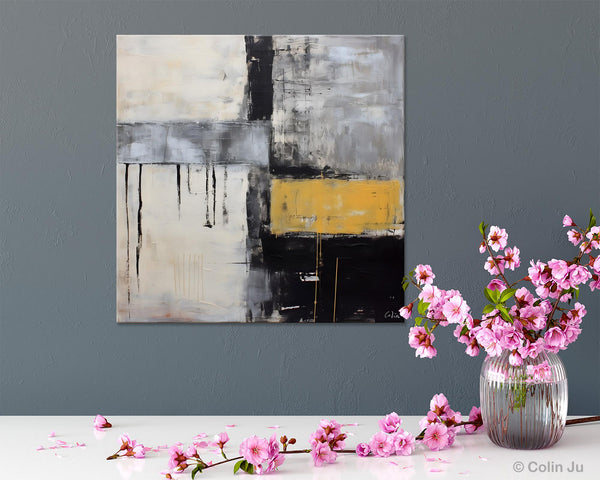 Extra Large Original Artwork, Large Paintings for Bedroom, Abstract Landscape Painting on Canvas, Oversized Contemporary Wall Art Paintings-Grace Painting Crafts