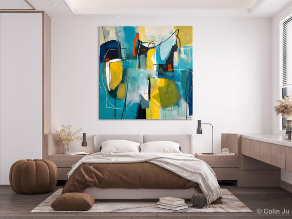 Acrylic Painting for Living Room, Contemporary Abstract Artwork, Extra Large Wall Art Paintings, Original Modern Artwork on Canvas-Grace Painting Crafts