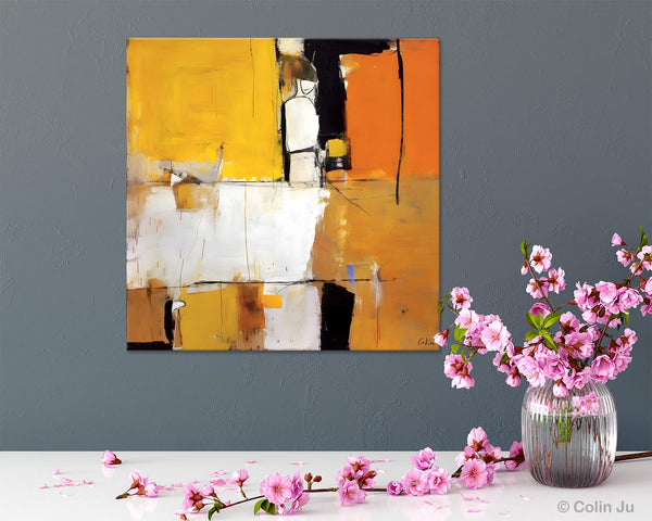 Oversized Modern Abstract Wall Paintings, Large Wall Art Painting for Bedroom, Original Canvas Art, Contemporary Acrylic Painting on Canvas-Grace Painting Crafts