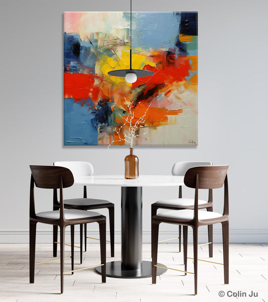 Abstract Canvas Art for Living Room, Extra Large Abstract Paintings for Dining Room, Original Modern Acrylic Art, Modern Canvas Paintings-Grace Painting Crafts