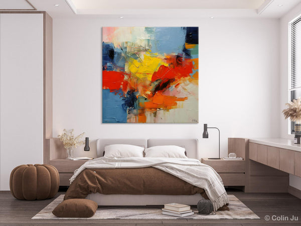 Abstract Canvas Art for Living Room, Extra Large Abstract Paintings for Dining Room, Original Modern Acrylic Art, Modern Canvas Paintings-Grace Painting Crafts