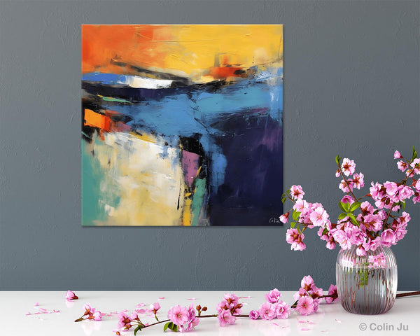 Large Wall Art Painting for Bedroom, Oversized Modern Abstract Wall Paintings, Original Canvas Art, Contemporary Acrylic Painting on Canvas-Grace Painting Crafts