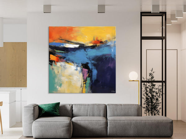 Large Wall Art Painting for Bedroom, Oversized Modern Abstract Wall Paintings, Original Canvas Art, Contemporary Acrylic Painting on Canvas-Grace Painting Crafts