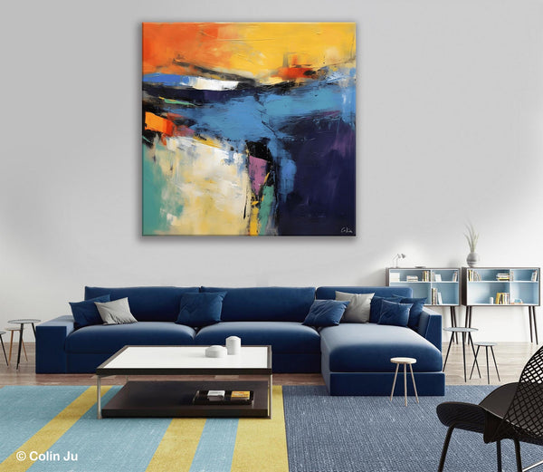 Large Wall Art Painting for Bedroom, Oversized Modern Abstract Wall Paintings, Original Canvas Art, Contemporary Acrylic Painting on Canvas-Grace Painting Crafts