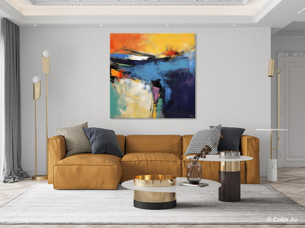 Large Wall Art Painting for Bedroom, Oversized Modern Abstract Wall Paintings, Original Canvas Art, Contemporary Acrylic Painting on Canvas-Grace Painting Crafts