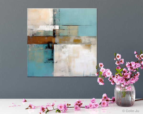 Extra Large Painting on Canvas, Contemporary Acrylic Paintings, Large Original Abstract Wall Art, Large Canvas Paintings for Bedroom-Grace Painting Crafts