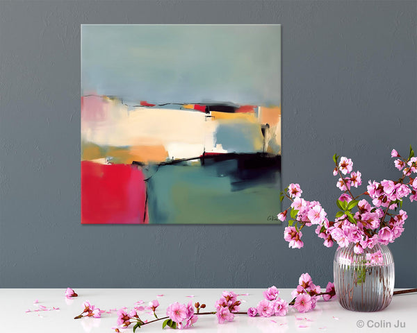 Contemporary Abstract Artwork, Acrylic Painting for Living Room, Oversized Wall Art Paintings, Original Modern Paintings on Canvas-Grace Painting Crafts