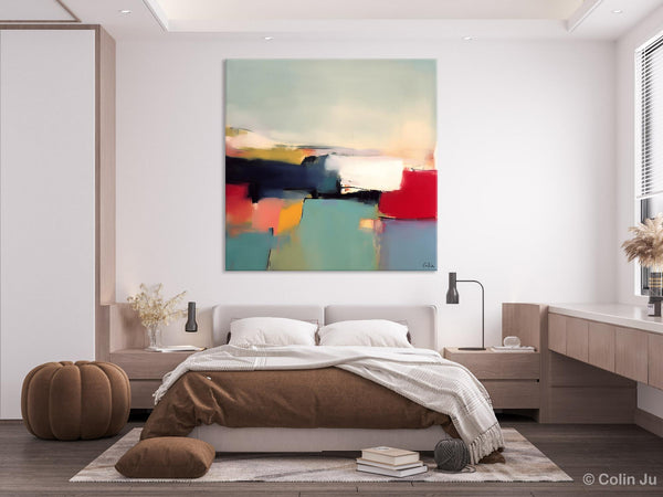 Simple Modern Wall Art, Extra Large Canvas Painting for Living Room, Oversized Contemporary Acrylic Paintings, Original Abstract Paintings-Grace Painting Crafts