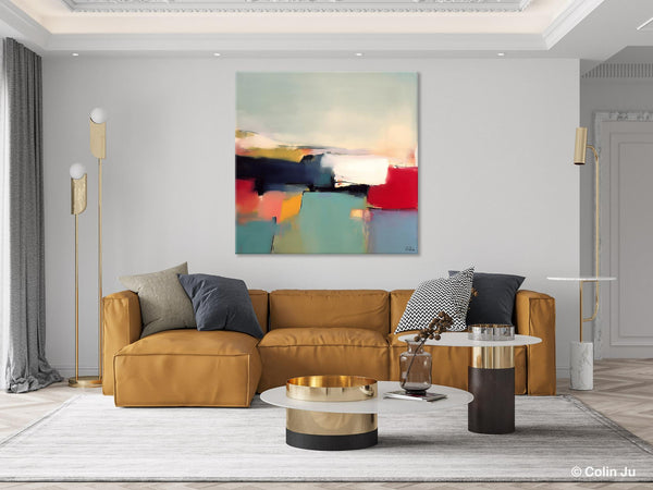 Simple Modern Wall Art, Extra Large Canvas Painting for Living Room, Oversized Contemporary Acrylic Paintings, Original Abstract Paintings-Grace Painting Crafts