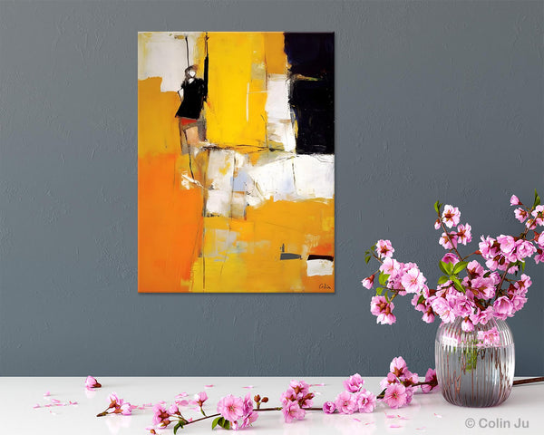 Oversized Canvas Wall Art Paintings, Contemporary Acrylic Painting on Canvas, Original Modern Artwork, Large Abstract Painting for Bedroom-Grace Painting Crafts