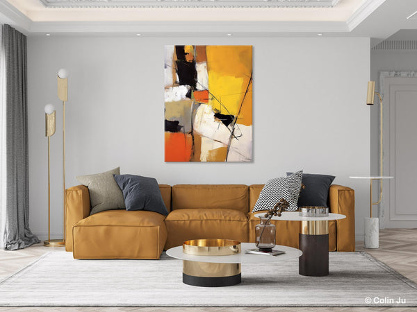 Acrylic Painting for Living Room, Extra Large Wall Art Paintings, Original Modern Artwork on Canvas, Contemporary Abstract Artwork-Grace Painting Crafts