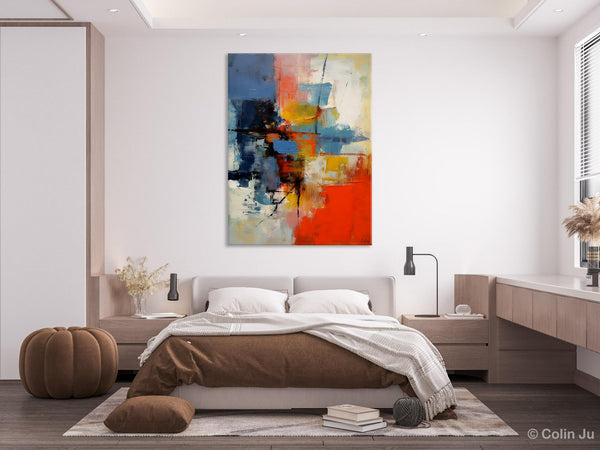 Simple Painting Ideas for Living Room, Acrylic Painting on Canvas, Original Hand Painted Art, Buy Paintings Online, Oversized Canvas Paintings-Grace Painting Crafts