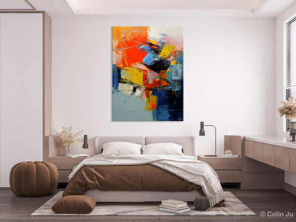 Large Canvas Art Ideas, Large Painting for Living Room, Original Contemporary Acrylic Art Painting, Buy Large Paintings Online, Simple Modern Art-Grace Painting Crafts