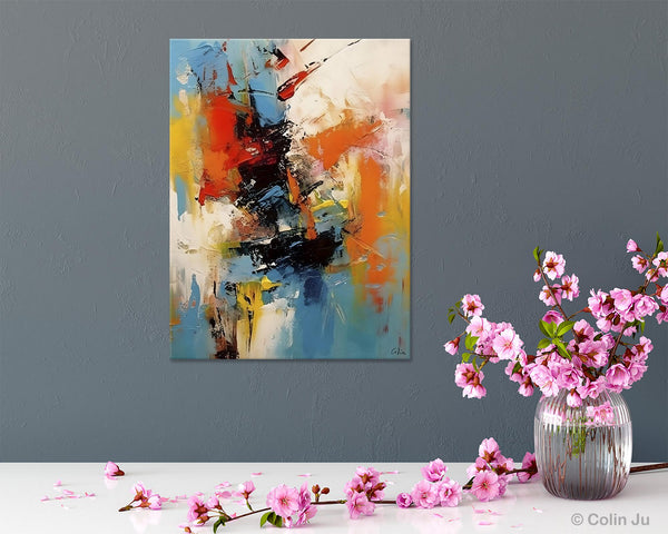 Hand Painted Acrylic Painting, Modern Contemporary Artwork, Original Wall Art Painting for Living Room, Acrylic Paintings for Dining Room-Grace Painting Crafts