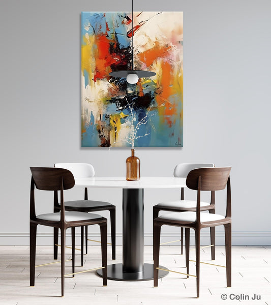 Hand Painted Acrylic Painting, Modern Contemporary Artwork, Original Wall Art Painting for Living Room, Acrylic Paintings for Dining Room-Grace Painting Crafts