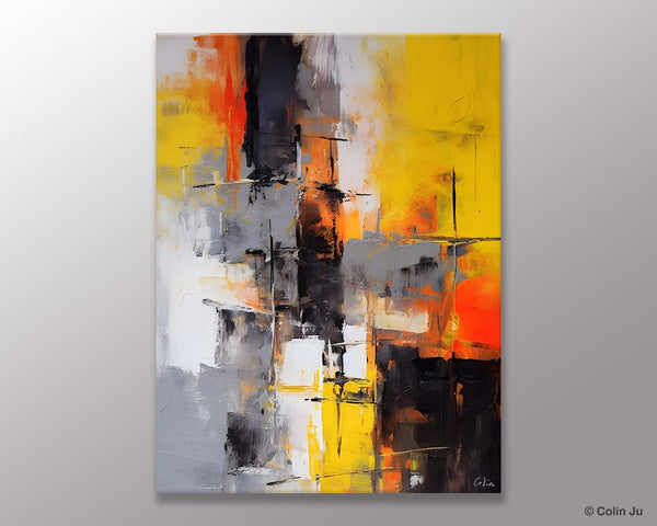 Living Room Wall Art Ideas, Modern Wall Art Paintings, Buy Abstract Paintings Online, Original Abstract Canvas Painting, Hand Painted Canvas Art-Grace Painting Crafts